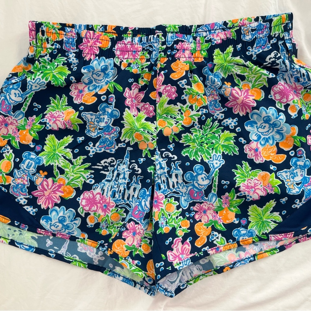Lilly Pulitzer x Disney Ocean Trail Shorts - Size XS